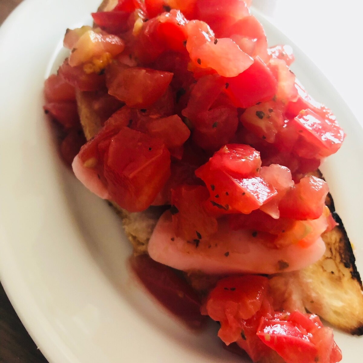 トマトのブルスケッタ レシピ 作り方 By Yuri Yuri 楽天レシピ